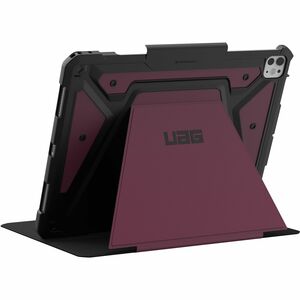 Urban Armor Gear Metropolis SE Robust Tasche (Folie) für 33 cm (13 Zoll) Apple iPad Pro 13 (2024) iPad Pro - Bordeaux - Po