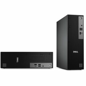 Dell Pro QCS1250 Desktop Computer - Intel Core Ultra 5 235 - vPro Technology - 16 GB - 256 GB SSD - Slim PC - Standard Bla