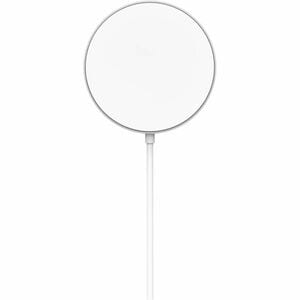 Belkin 15W Wireless Magnetic Charging Pad w/ Qi2 for iPhones & Airpods - Fast Charge - Portable Charger - White - For Qi2-