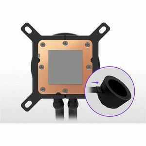 NZXT Kraken Plus 360 RL-KN360-B2 Cooling Fan/Radiator/Pump - Processor - 120 mm Maximum Fan Diameter - 3 x Fan(s) - 124.83