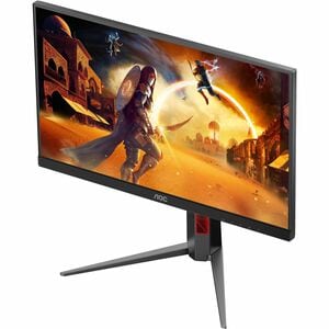 AOC 24G4HA 24" Aula Full HD Monitor LED para jogos - 16:9 - Preto, Vermelho - 60,5 cm (23,8") Viewable - Fast IPS - WLED L