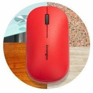 Kensington SureTrack Travel Mouse - Frecuencia Bluetooth/Radio - USB 3.0 Typo A - Óptico - 3 Botón(es) - Rojo - 1 Caja - I