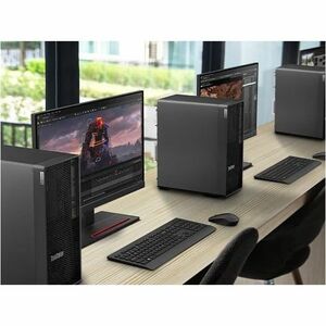 ThinkStation P2 i9-14900K 32GB Non ECC 1TB SSD + 2TB SATA DVD-RW RTX4070 12GB GDDR6 (3 x DP 1 HDMI) 1* Gigabit Ethernet 75