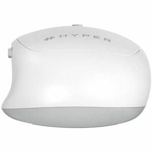 Hyper HyperSpace HS2100GL Mid Size Mouse - Bluetooth - Space Gray - Wireless - 1 x AA Battery Supported