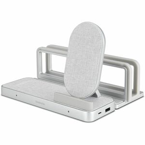 Kensington StudioCaddy Induction Charger - For MacBook, iPad, iPhone, AirPod, Smartwatch - Input connectors: USB - Non-sli