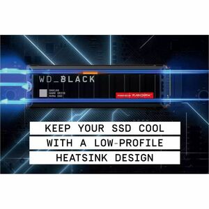 WD Black Solid State-Laufwerk - M.2 2280 Intern - 2 TB - PCI Express NVMe (PCI Express NVMe 5.0 x4) - Workstation, Noteboo