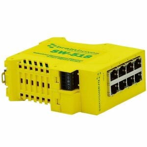 Brainboxes SW-518 Ethernet Switch - 8 Ports - Gigabit Ethernet - 10/100/1000Base-T - 2 Layer Supported - 6.50 W Power Cons