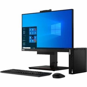 Lenovo ThinkCentre M75q Gen 2 11JN009YHX Desktop Computer - AMD Ryzen 5 PRO 5655GE - 16 GB - 256 GB PCI Express NVMe SSD -