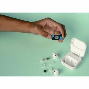 Fairphone Fairbuds True Wireless Earbud, On-ear Stereo Earset - White - Google Assistant, Siri - Binaural - In-ear - 1000 