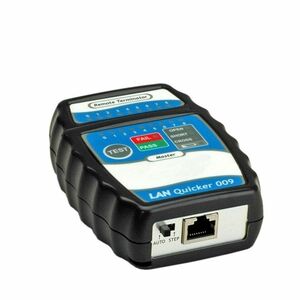 Value Cable Tester - Cable Testing, RJ45 Testing - Network (RJ-45) - 1 Number of Batteries Supported - 9V - Battery Includ