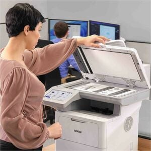 Impresora Láser Multifunción Brother MFC-L6915DW Inalámbrico - Monocromo - Copiadora/Fax/Impresora/Escáner - 52 ppm de imp