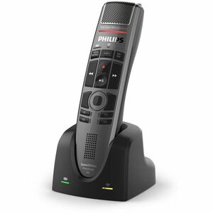 Philips SpeechMike Premium Air SMP4000 Digital Voice Recorder - [Built-in] Microphone, Speaker - Electret Condenser Microp