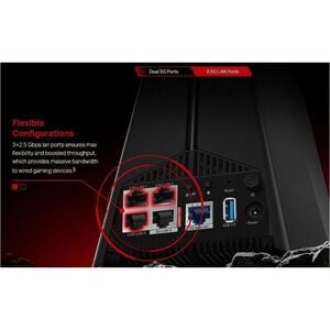 Router wireless TP-Link Archer GE550 - Wi-Fi 7 - Ethernet - Tribanda - 2,40 GHz ISM band - 6 GHz Banda UNII - 1,13 GB/s Ve