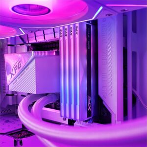 Módulo RAM XPG LANCER NEON RGB AX5U6400C3216G-CLANRSG para Computadora de escritorio - 16GB (1 x 16GB) - RGB - DDR5-6400/P