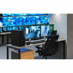 Dell Pro QCT1250 Desktop Computer - Intel Core i3 14th Gen i3-14100 - 8 GB - 512 GB PCI Express NVMe 3.0 SSD - Tower - Bla