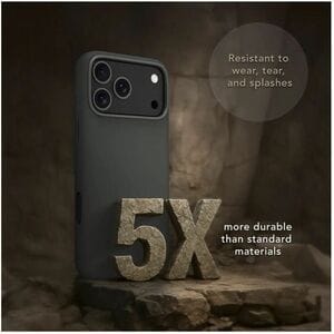 dbramante1928 ApS Roskilde Case for Apple iPhone 17 Pro Smartphone - Forest Shadow - Soft-touch - Stain Resistant, Scratch