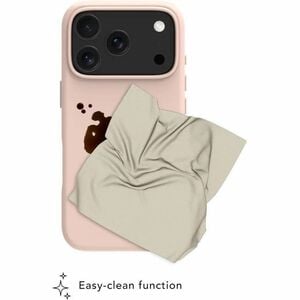 dbramante1928 ApS Roskilde Case for Apple iPhone 17 Pro Smartphone - Pink Sand - Soft-touch - Stain Resistant, Scratch Res