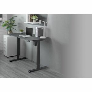 COUGAR ROYAL MOSSA D-01S-M-BK Escritorio de pie - 2 Legs - Altura ajustable - 1200mm Ancho de Sobremesa x 600mm Profundida