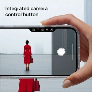 ZAGG Crystal Palace Snap Case for Apple iPhone 17 Air Smartphone - Textured Edges - Transparent - Drop Resistant, Yellowin