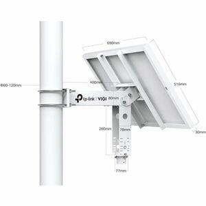 VIGI SP6020 Panneau solaire - Aluminium, En verre trempé, EVA, Acier laminé à froid galvanisé (SGCC)