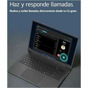 LG gram 17Z90T-G 17Z90T-G.AD8BB 43.2 cm (17") Notebook - WQXGA - Intel Core Ultra 7 255H - 32 GB - 2 TB SSD - Black - Inte