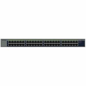 Netgear Business GS748 48 Ports Ethernet Switch - Gigabit Ethernet - 10/100/1000Base-T - 2 Layer Supported - 8.81 W Power 
