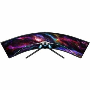 Samsung Odyssey Neo G9 S57CG950NW 57" (144.8 cm) Class Curved Screen Gaming Mini LED Monitor - 32:9 - Black, White - 57" (