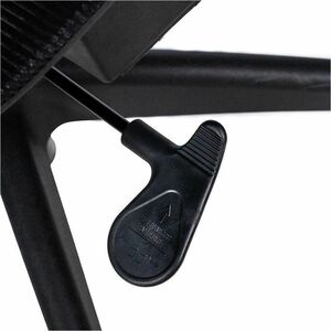 Silla ejecutiva Naceb Alto - Malla Seat - Malla Back - 3+ Base - Negro - Poliuretano, Cloruro de Polivinilo (PVC) - Apoyab