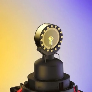 HyperX Condenser Microphone - Black - Cardioid - Shock Mount, Boom Mountable, Stand Mountable - 3-Pin XLR