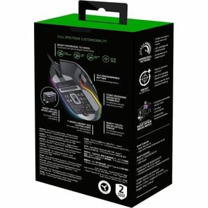 Souris de jeu Optique Razer Basilisk V3 - 11 Boutons programmables - Câble - 26000 dpi - Roulette inclinable, Défilement à
