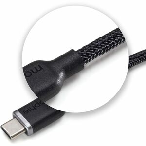 Mophie USB-C Data Transfer Cable - 3.28 ft USB-C Data Transfer Cable - Black