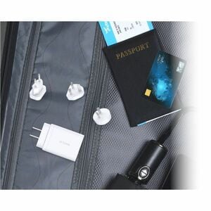 Adaptateur secteur D-Link DCP-651 - 65 W - Adaptateur universel - 1 USB - 2 USB Type-C - Pour Ordinateur Portable, Télépho