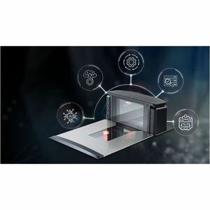 Datalogic Magellan 9550i Gewerblich, Retail Fixe Befestigung Barcode-Scanner - Kabel Konnektivität - USB