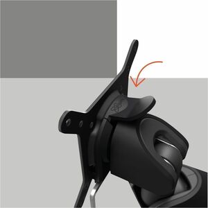 Vogel's MOMO Mounting Arm for Monitor - Black - Height Adjustable - 1 Display(s) Supported - 25.4 cm to 109.2 cm (43") Scr