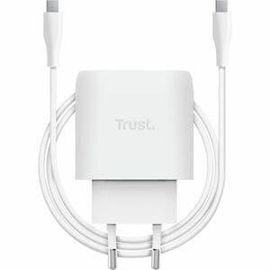 Adattatore CA Trust Maxo - 45 W - Adattatore universale - 1 USB Type-C - Per Smartphone, Tablet PC, Computer portatile - E