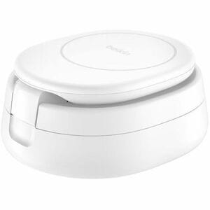 Belkin BoostCharge Induktionsladegerät - Weiß - für Qi2-fähiges Gerät - Magnetisch