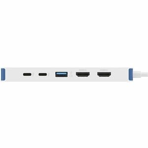 Hyper HyperDrive Flex HD4103BUGL USB Type C Docking Station for Monitor, Desktop PC, Notebook, Tablet, Keyboard, Flash Dri