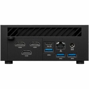 ASUS MINI PC PN53 Barebone Powered by AMD Ryzen 7-7730U and AMD Radeon Graphics supports Quad-4K displays and 8K resolutio