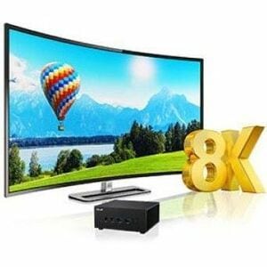 ASUS MINI PC PN53 Barebone Powered by AMD Ryzen 7-7735H and AMD Radeon Graphics supports Quad-4K displays and 8K resolutio