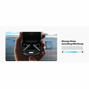 soundcore Liberty 4 Pro True Wireless Earbud Stereo Earset - Black - Binaural - In-ear - Noise Canceling