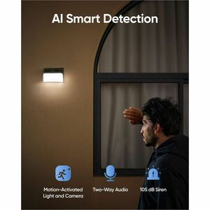 Eufy S120 2K Network Camera - Colour - 7.62 m Infrared/Color Night Vision - 2304 x 1296 - Wi-Fi - Wall Mount - Alexa Suppo