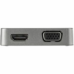 StarTech.com USB 3.1 (Gen 2) Type C Docking Station for Notebook, Tablet PC - Black - 1 Displays Supported - 4K - 3840 x 2