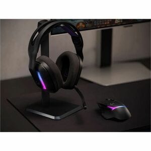 Logitech G G522 Wired/Wireless Over-the-head Stereo Gaming Headset - Black - Binaural - Circumaural - 3000 cm - Bluetooth 