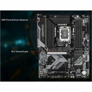 GIGABYTE Ultra Durable B760 G X WF6E GEN5 Gaming Desktop Motherboard - Intel B760 Chipset - Socket LGA-1700 - ATX - Core, 