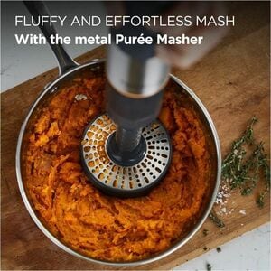 Frullatore a mano Kenwood HBM60.307GY - Con dorsi plastici, Metallo - Frullino, Taglia - 1000 W - Grigio