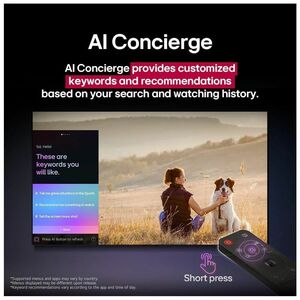 Smart LED-LCD TV 2025 LG UA75 55UA7500PSA 139.7cm - 4K UHDTV - Hig Dynamic Range (Alto rango dinámico, HDR) - HDR10, HLG, 