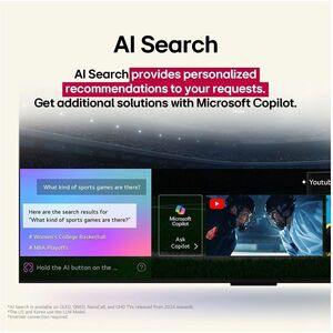 Smart LED-LCD TV 2025 LG UA75 65UA7500PSA 165.1cm - 4K UHDTV - Hig Dynamic Range (Alto rango dinámico, HDR) - Negro - HDR1