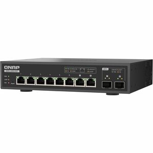 QNAP QSW QSW-L3208-2C6T 8 Ports Manageable Ethernet Switch - Gigabit Ethernet, 2.5 Gigabit Ethernet, 5 Gigabit Ethernet, 1