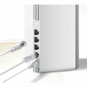 MI Wi-Fi 6 IEEE 802.11 a/b/g/n/ac/ax Ethernet Wireless Router - Dual Band - 2.40 GHz ISM Band - 5 GHz UNII Band - 375 MB/s