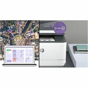 HP LaserJet Pro 3104fdw Wired & Wireless Laser Multifunction Printer - Monochrome - Copier/Fax/Printer/Scanner - 33 ppm Mo